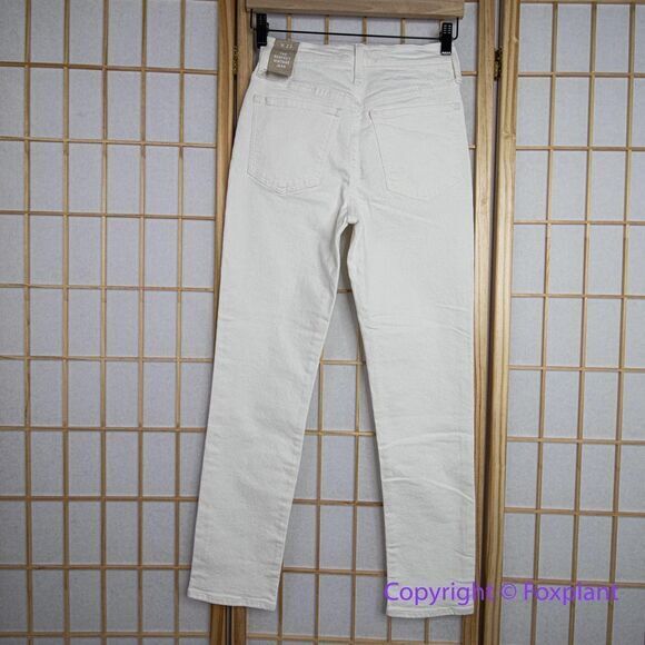 NEW Madewell The High-Rise‎ Perfect Vintage Jean in Tile White, 23 - Picture 10 of 16